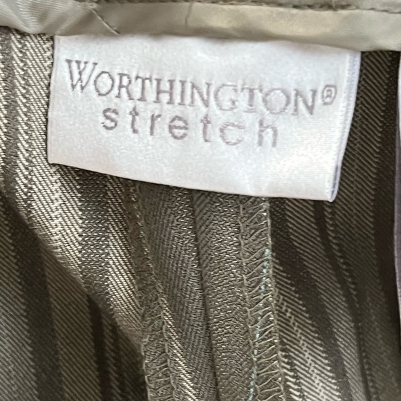 Worthington Basil Stripe Marilyn Fit Trousers Size 18 - Picture 8 of 11